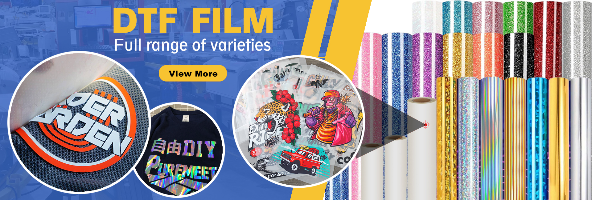 heat transfer pet film banner