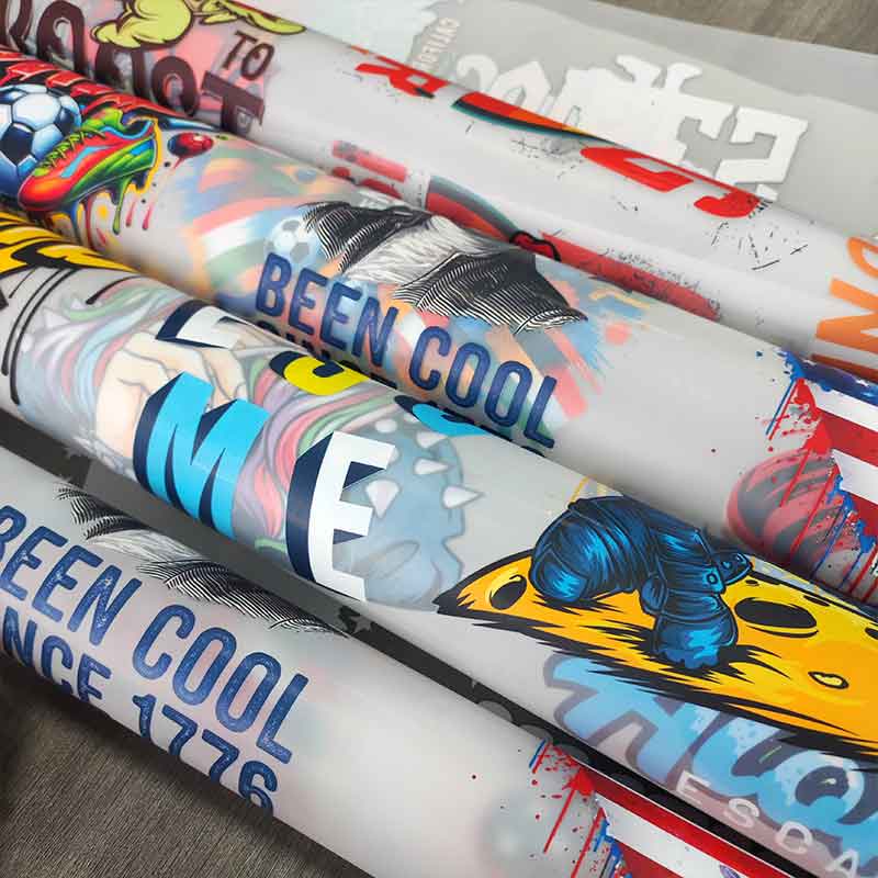 Custom heat transfer print